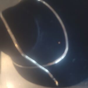 Sterling Silver Chain&bracelet Set